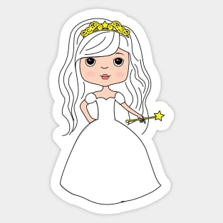 Little Fairy Princess Sticker